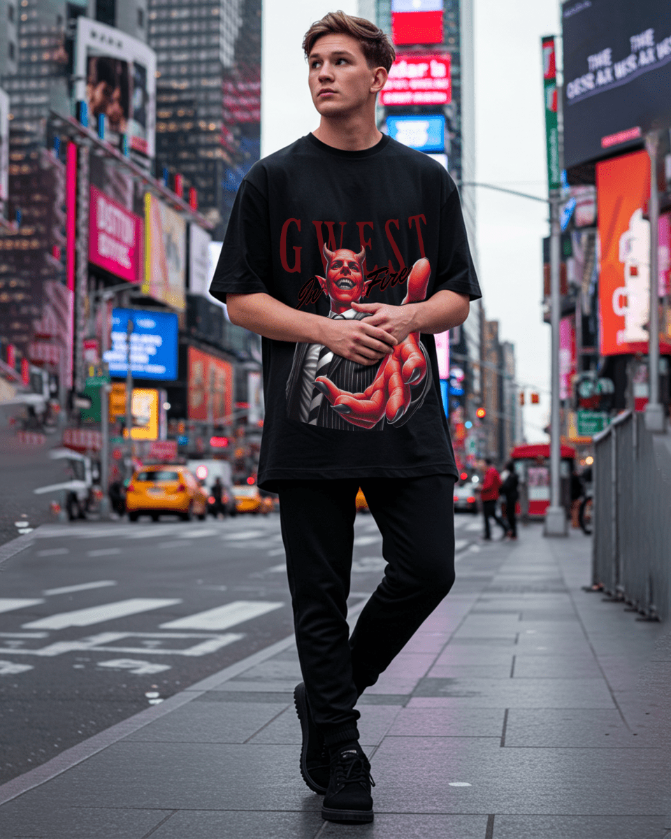 Playing With Fire Oversized T-Shirt - G West