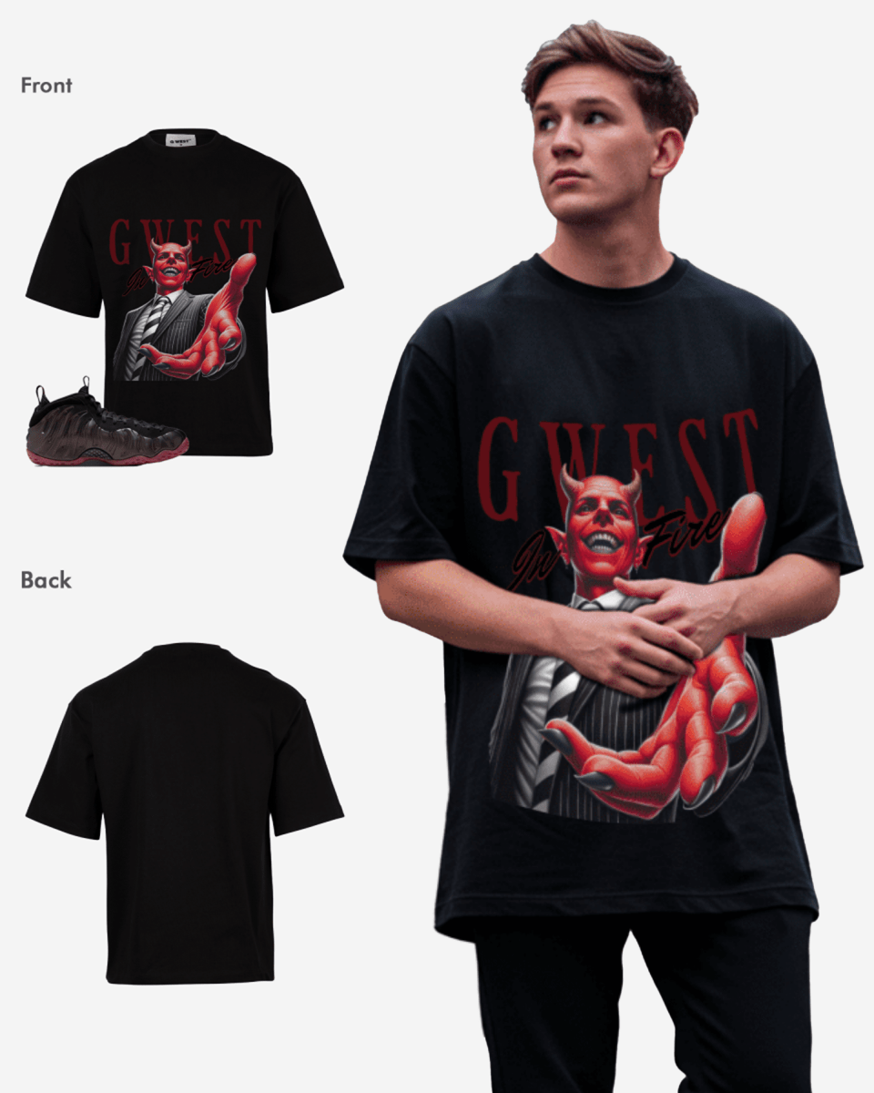 Playing With Fire Oversized T-Shirt - G West