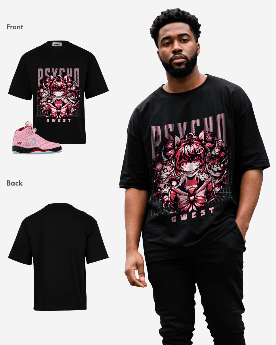 Psycho Madness Oversized T-Shirt - G West