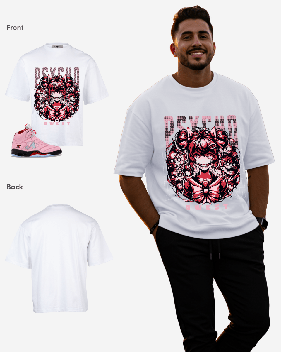 Psycho Madness Oversized T-Shirt - G West