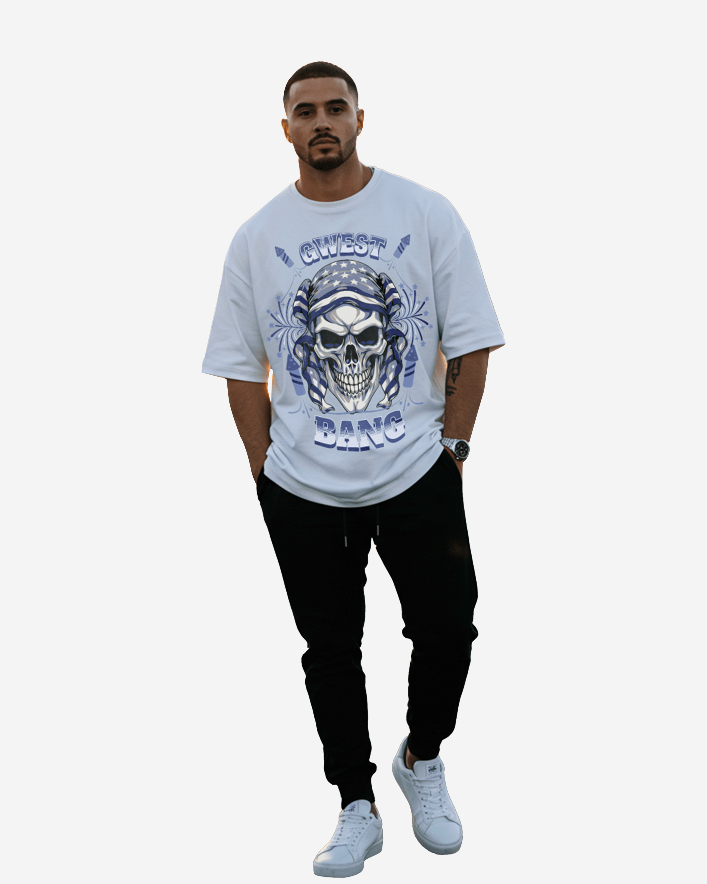 G West Bang Oversized Men's T-Shirt - G West