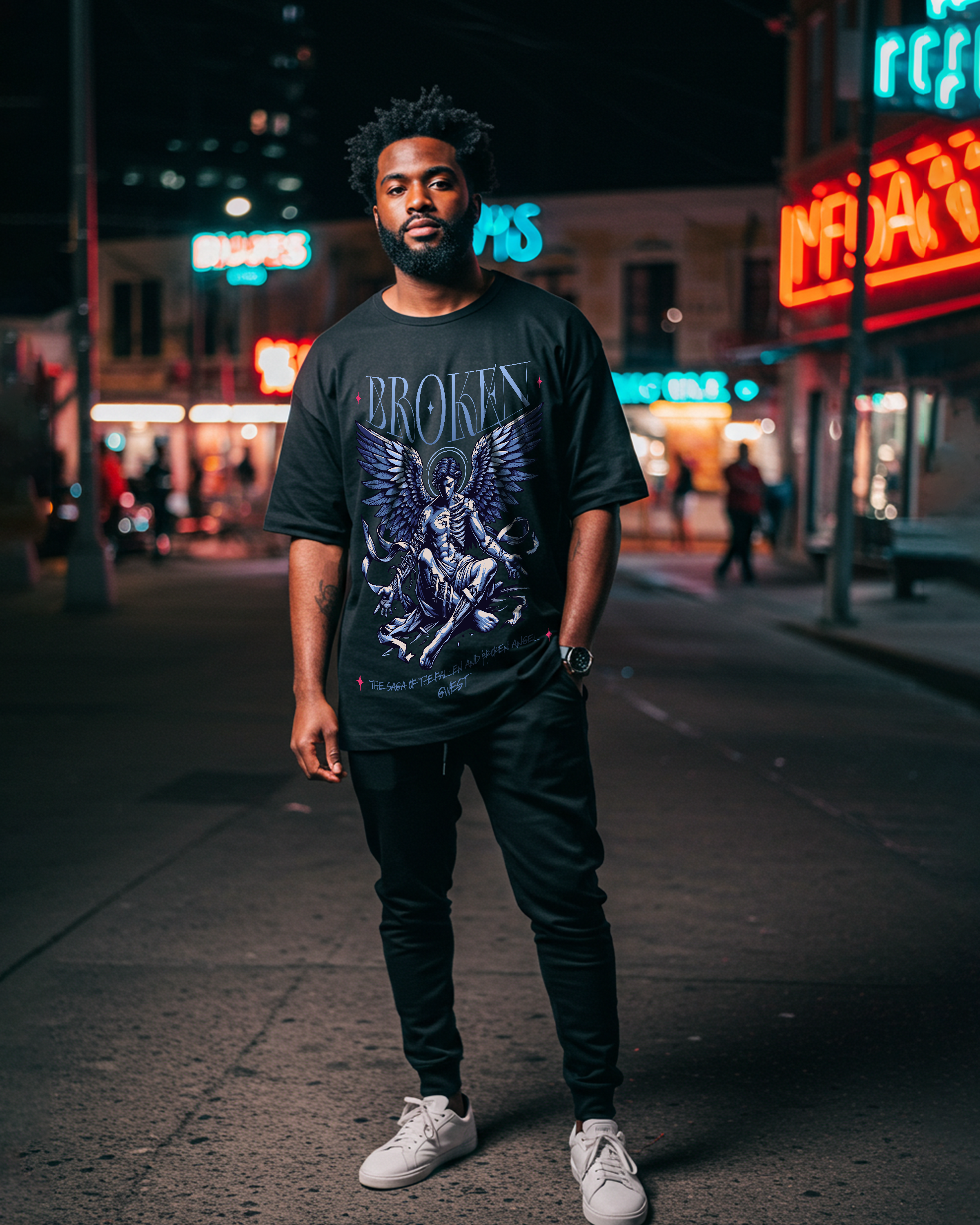 Broken Oversized T-Shirt - G West