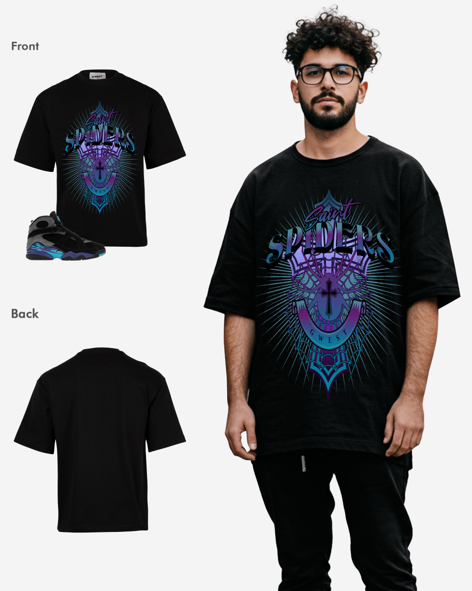 Saint Spiders Oversized T-Shirt - G West