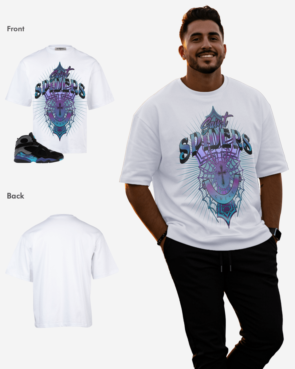 Saint Spiders Oversized T-Shirt - G West