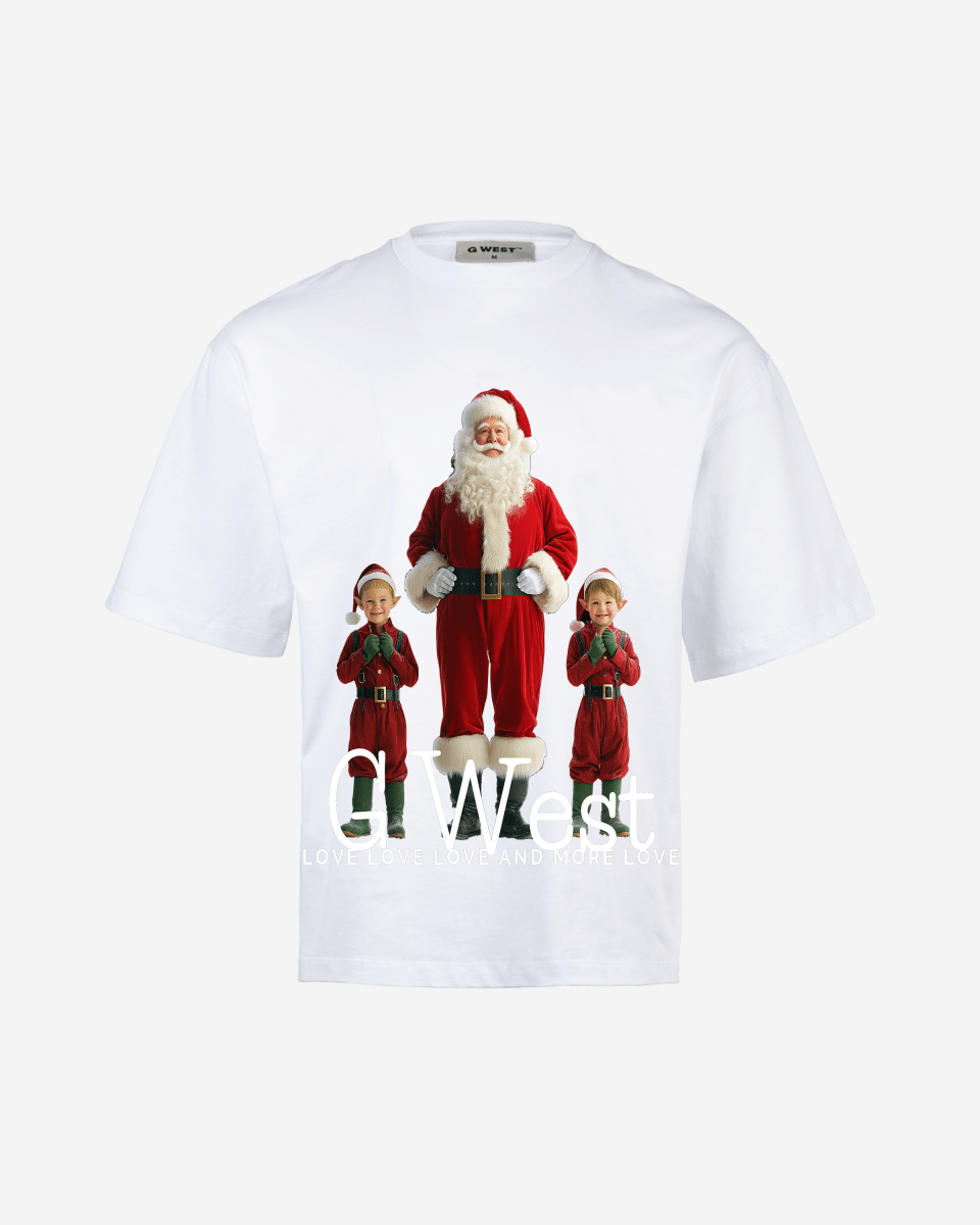 Santa & His Elves Oversized T-Shirt - G West