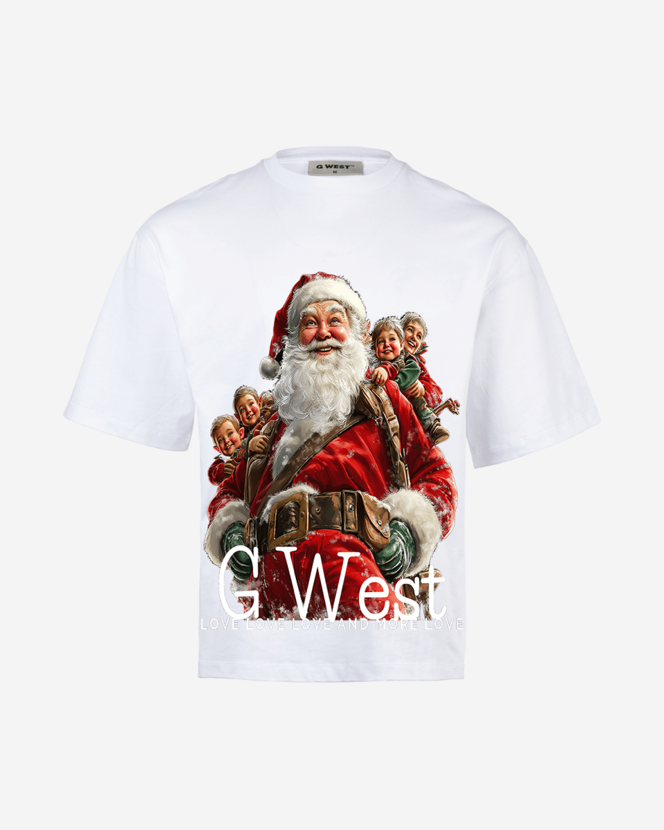 Santa's Joyride Oversized T-Shirt - G West