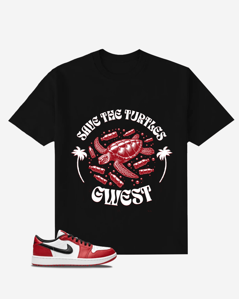 Save The Turtles Oversized T-Shirt - G West