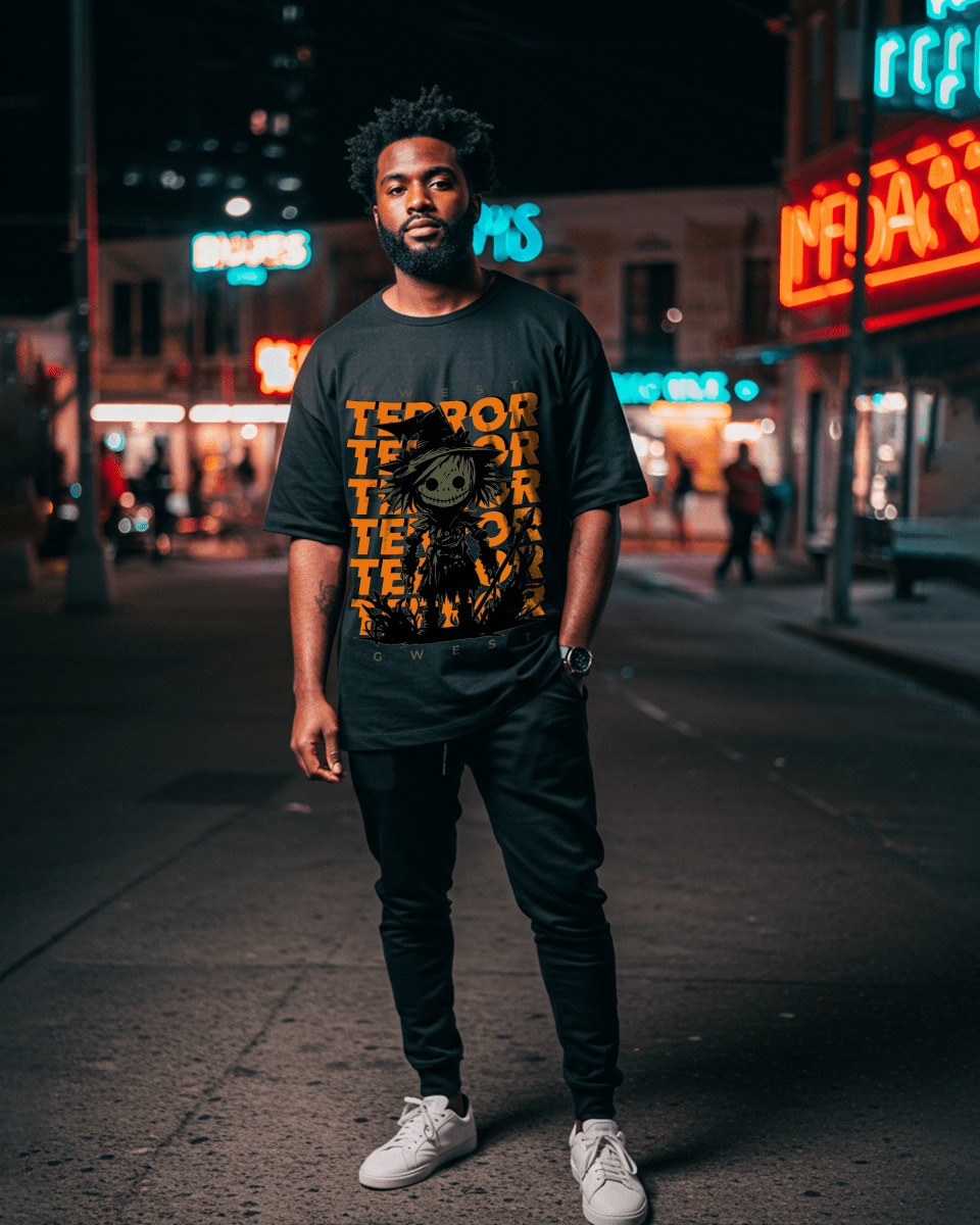Scarecrow Terror Oversized T-Shirt - G West