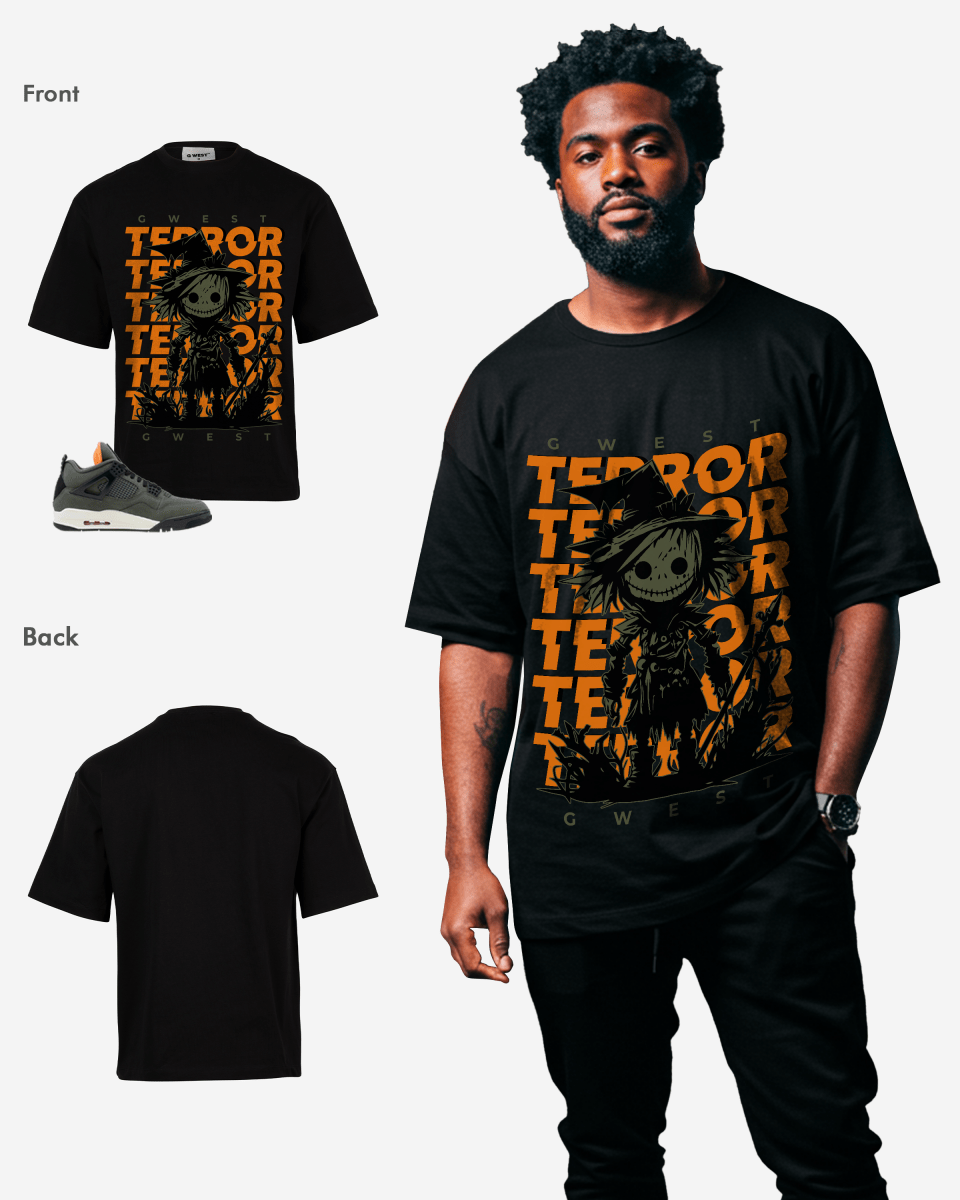 Scarecrow Terror Oversized T-Shirt - G West