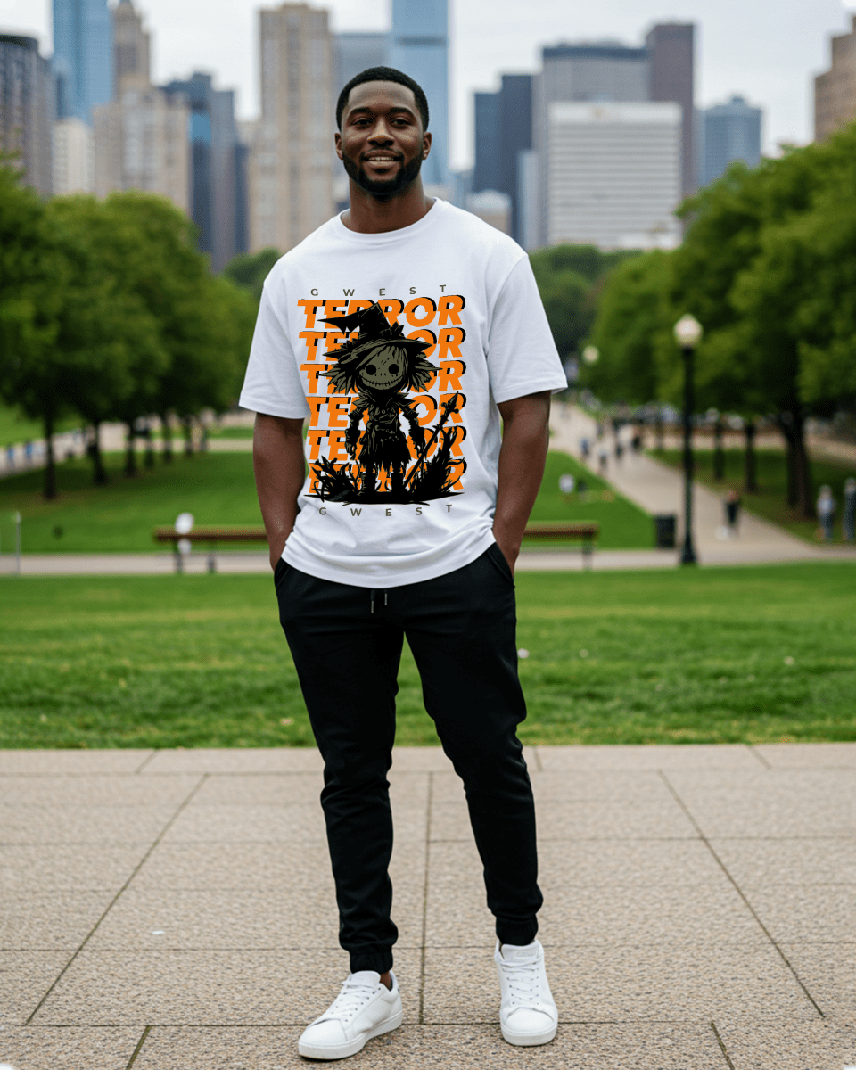 Scarecrow Terror Oversized T-Shirt - G West