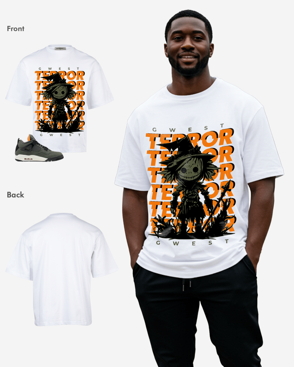 Scarecrow Terror Oversized T-Shirt - G West