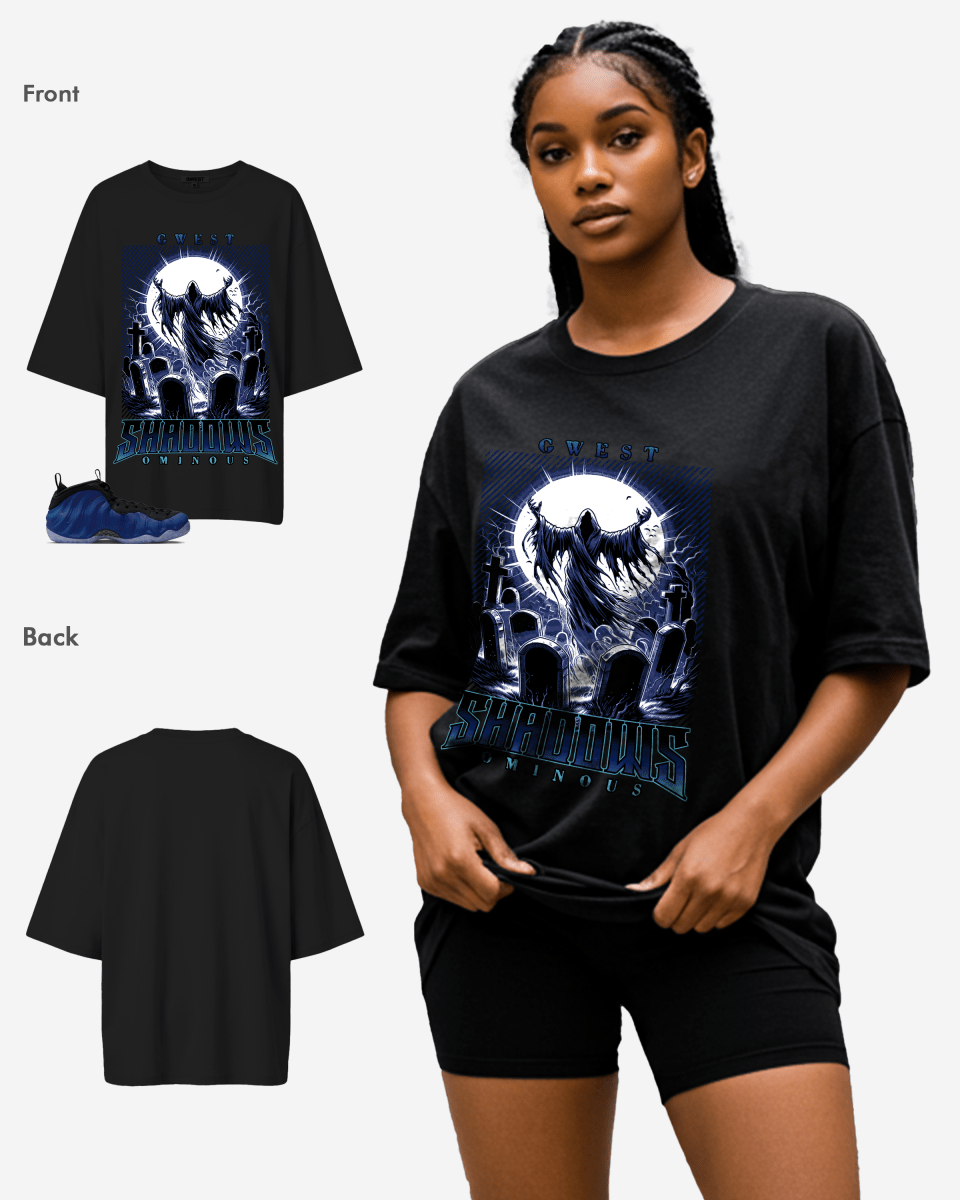 Shadows Ominous Oversized T-Shirt - G West