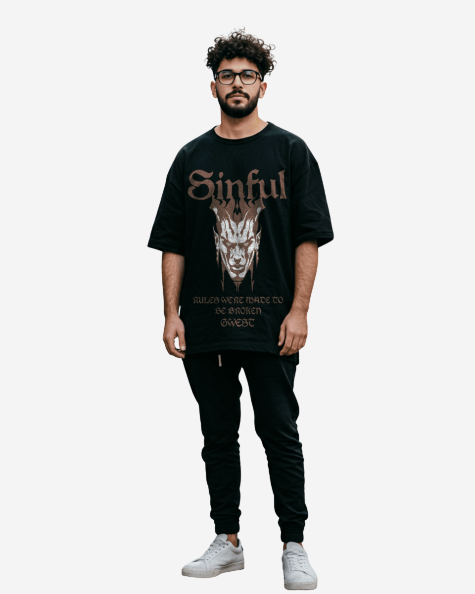 Sinful Oversized T-Shirt - G West