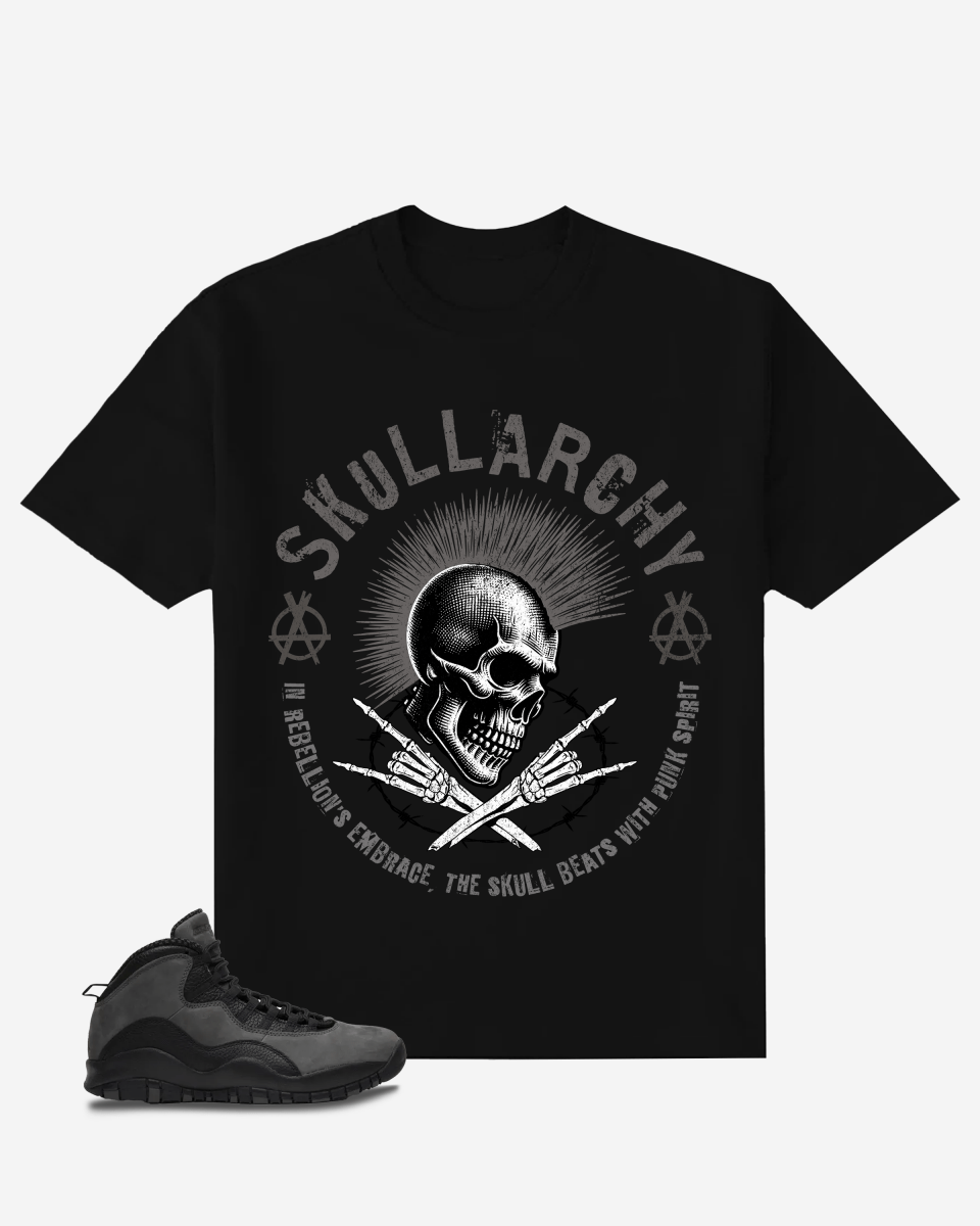 Skull Punk Oversized T-Shirt - G West