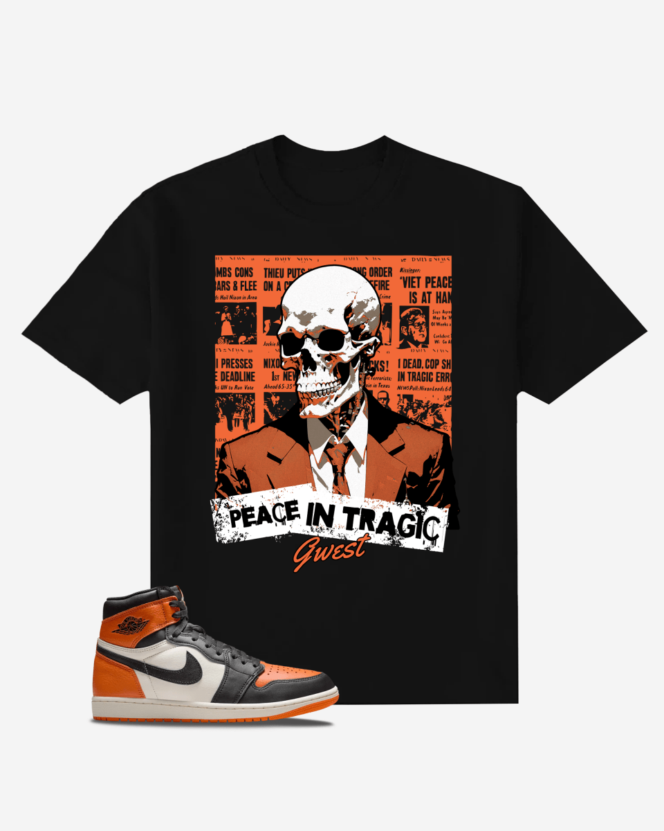 Skull Streetwear Graphic T-Shirt - G West