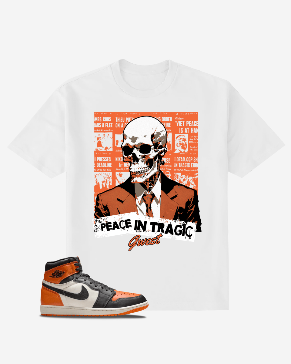 Skull Streetwear Graphic T-Shirt - G West