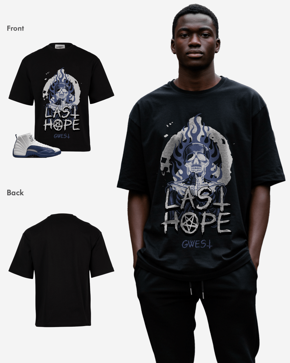 Skull Vintage Last Hope Oversized T-Shirt - G West