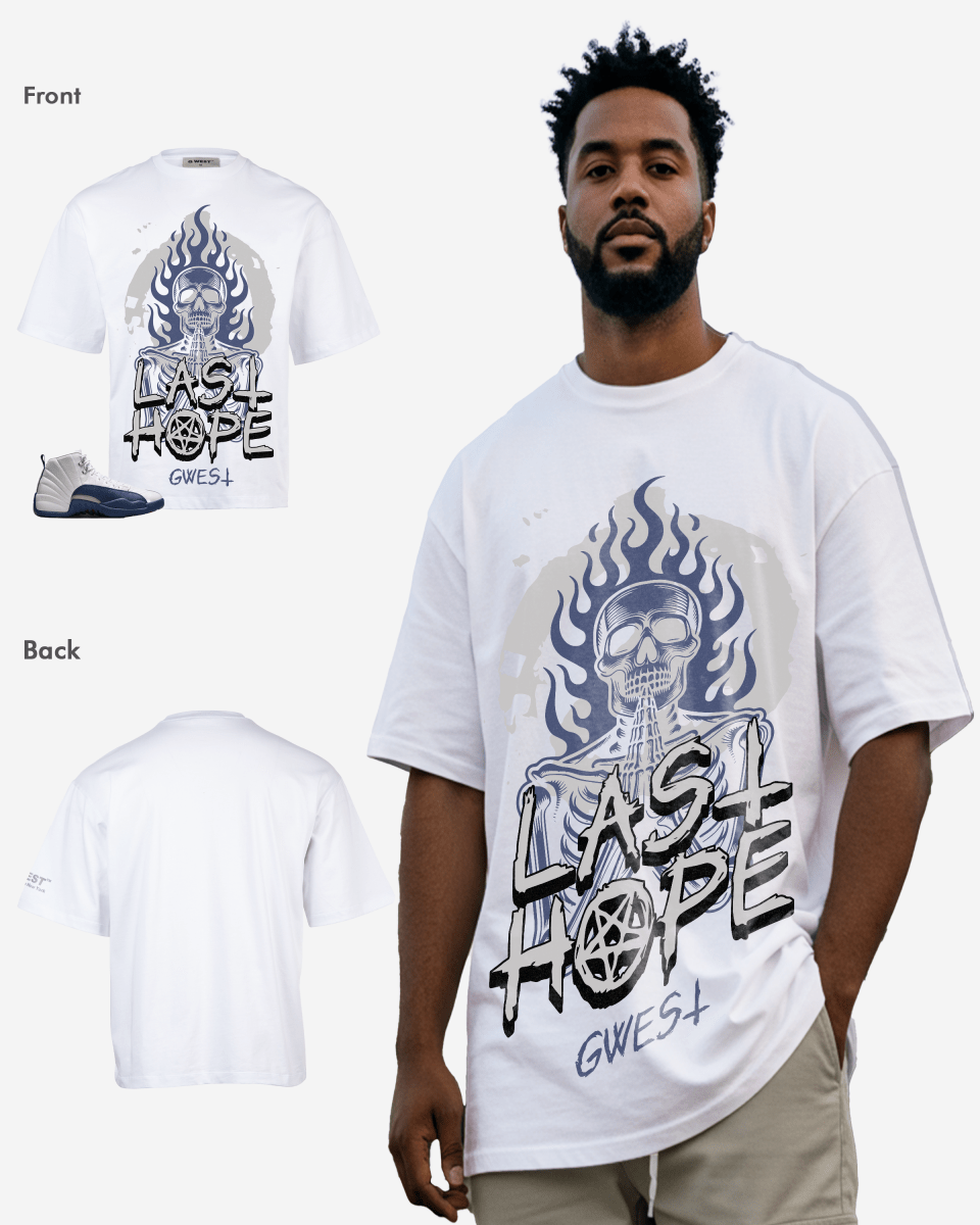 Skull Vintage Last Hope Oversized T-Shirt - G West