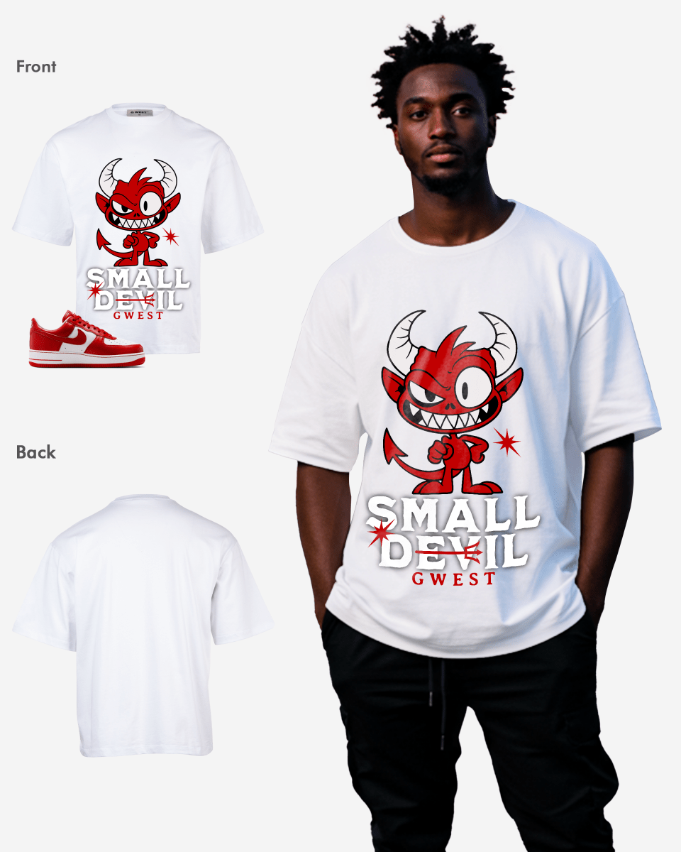 Small Devil Oversized T-Shirt - G West