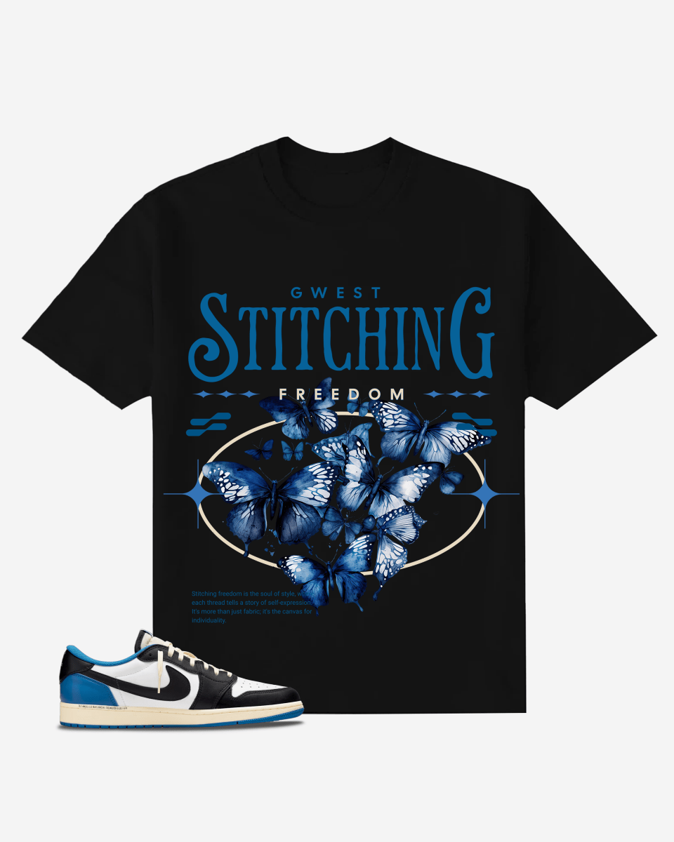 Stitching Freedom Oversized T-Shirt - G West