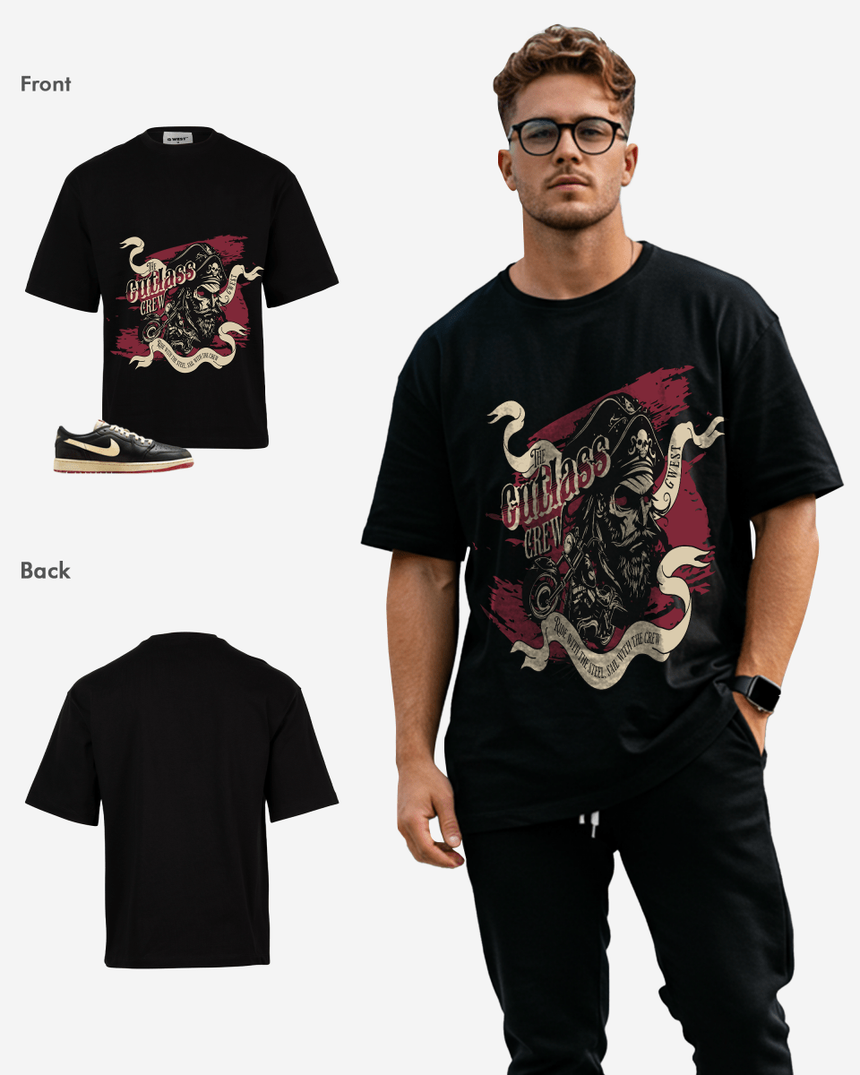 The Cutlass Crew Oversized T-Shirt - G West