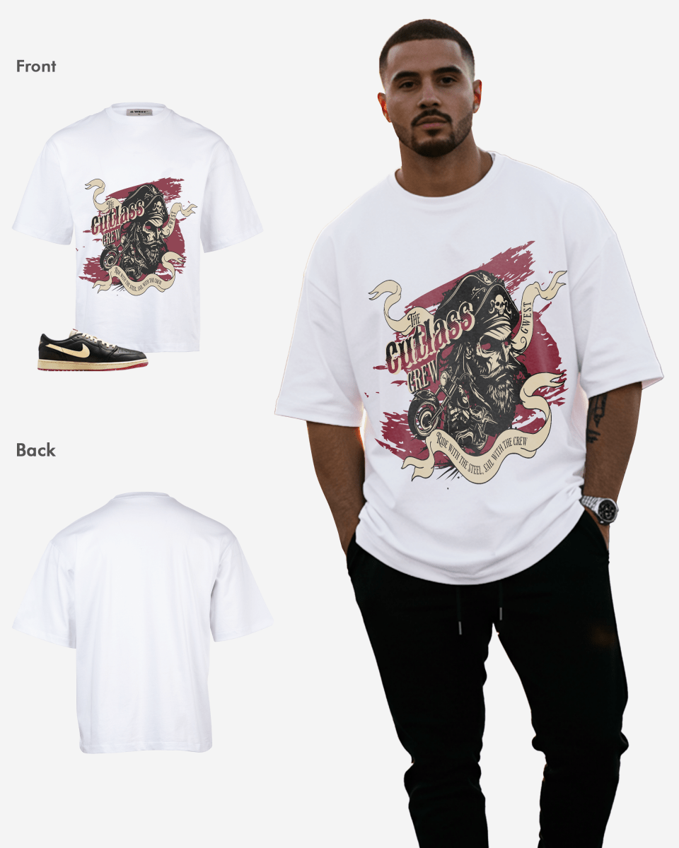 The Cutlass Crew Oversized T-Shirt - G West