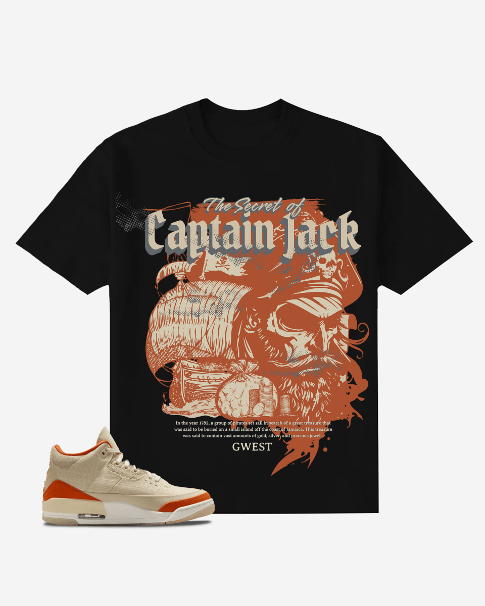 The Secret of Captain Jack T-Shirt - G West