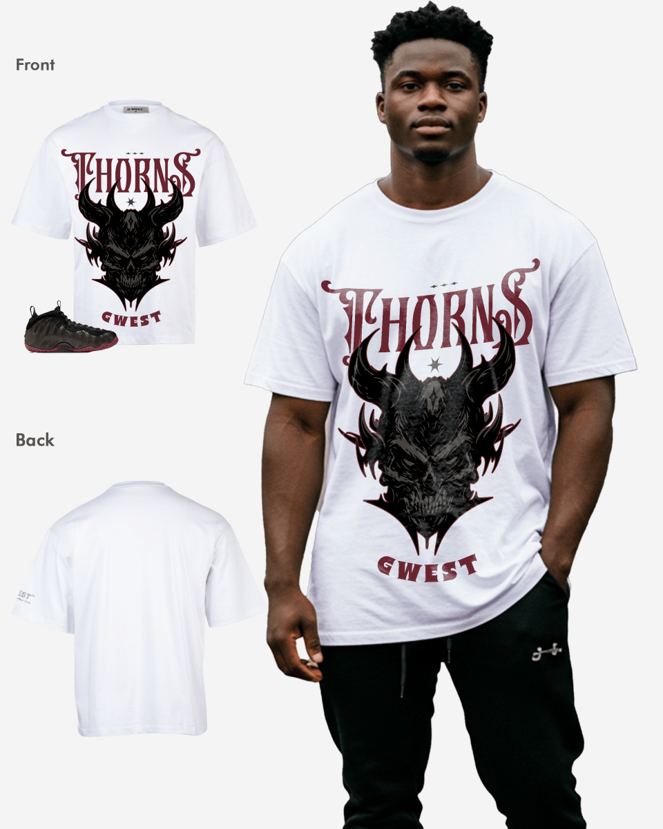 Thorns Gothic Oversized T-Shirt - G West