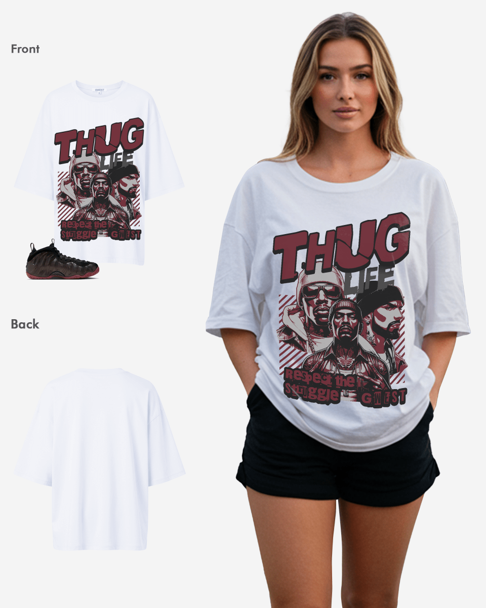 Thug Life Oversized T-Shirt - G West