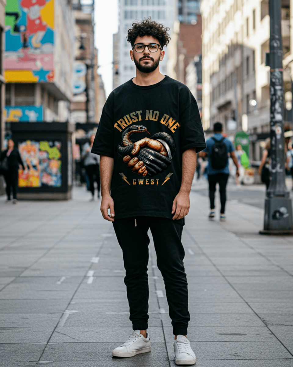 Trust No One Oversized T-Shirt - G West