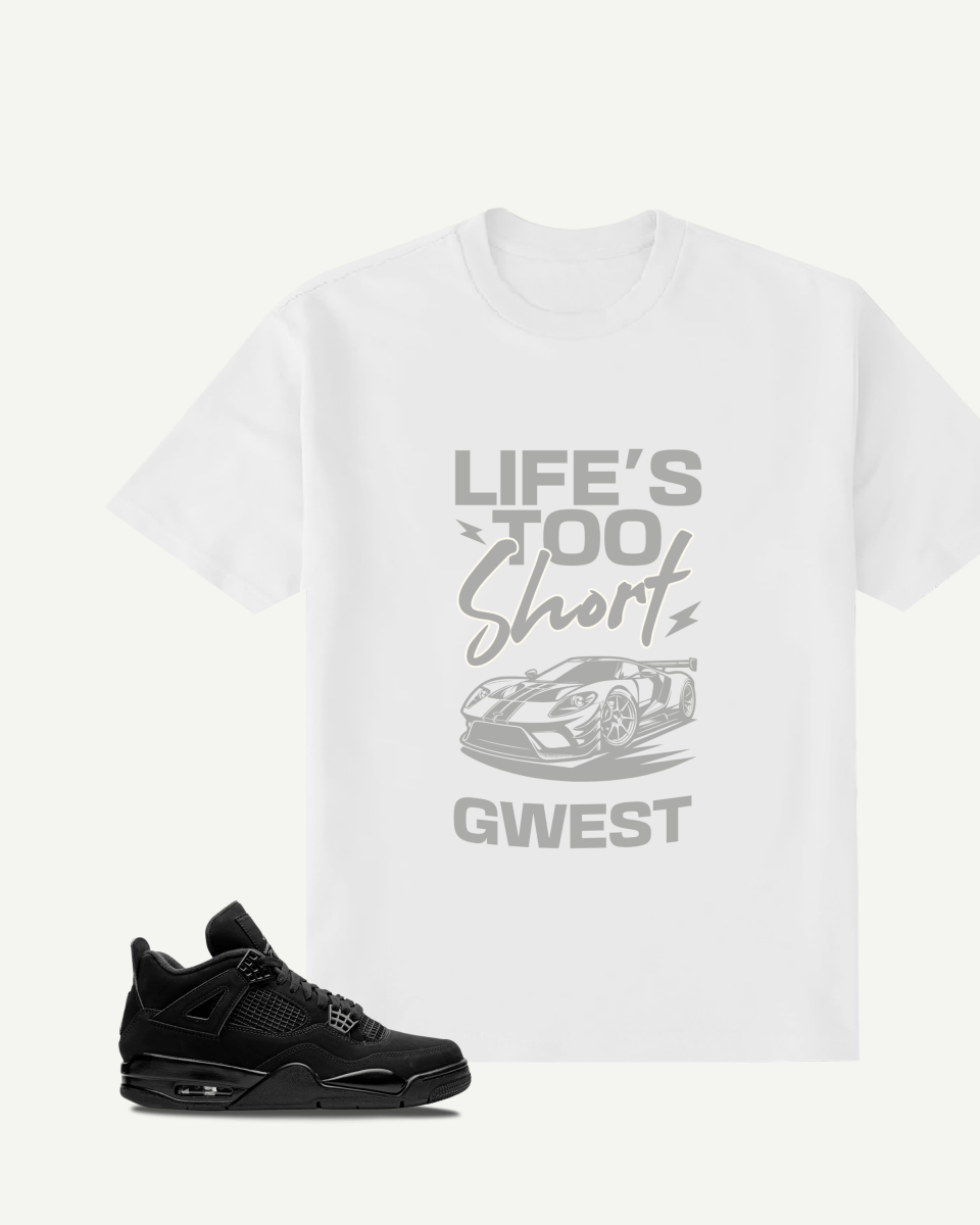 Typography Car T-Shirt - G West