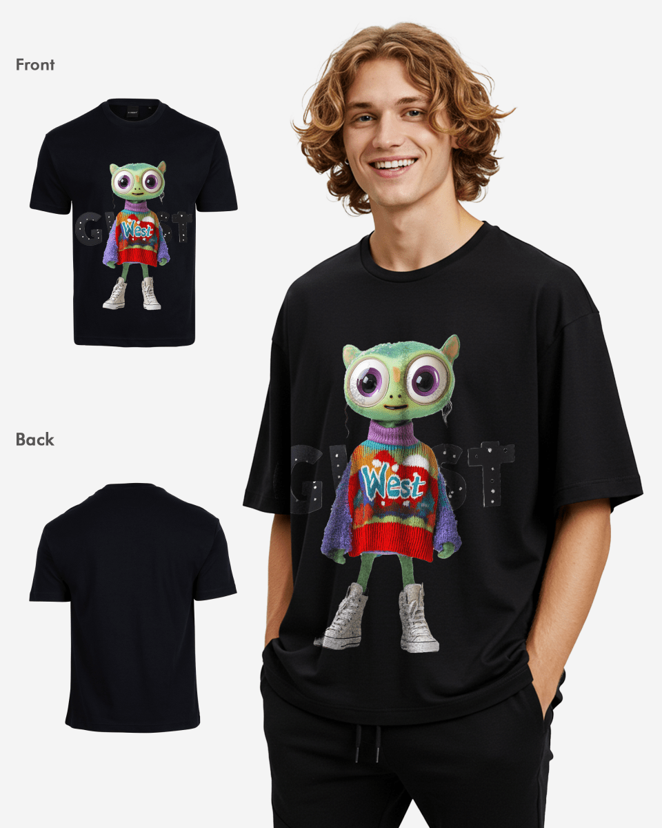 Ugly Xmas Queen Oversized T shirt - G West