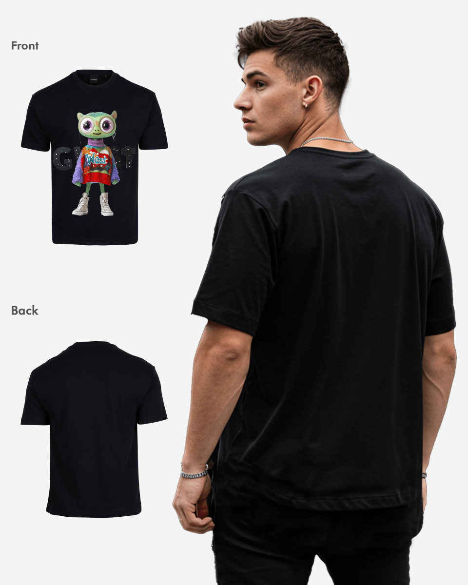 Ugly Xmas Queen Oversized T shirt - G West