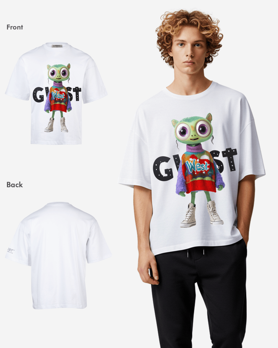 Ugly Xmas Queen Oversized T shirt - G West