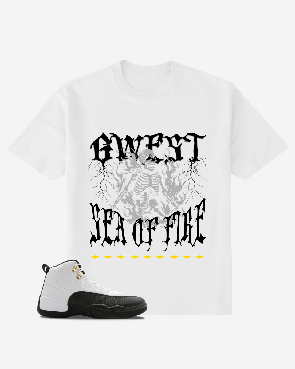 Under Sea of Fire Oversized T-Shirt - G West