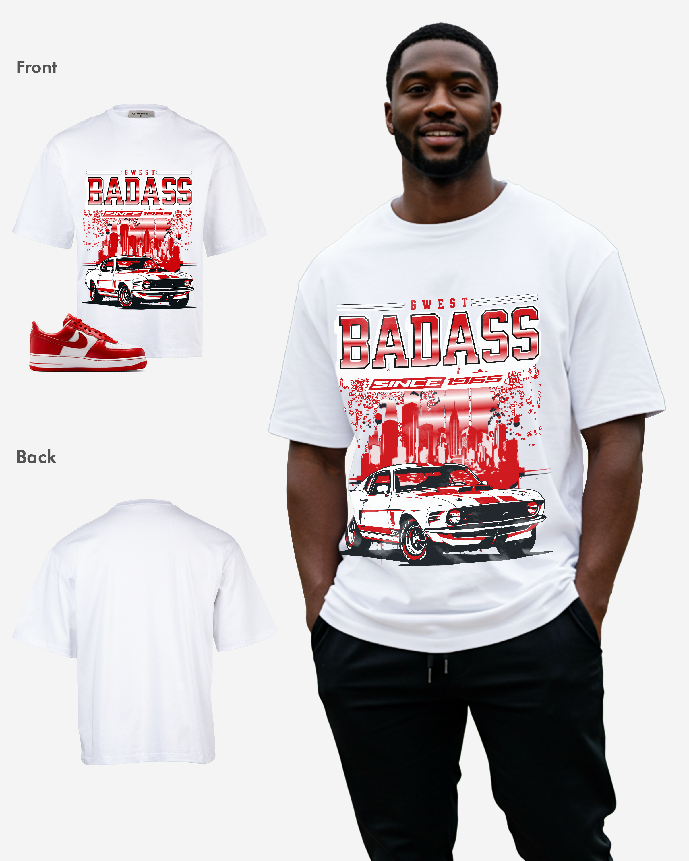 Badass Oversized T-Shirt - G West