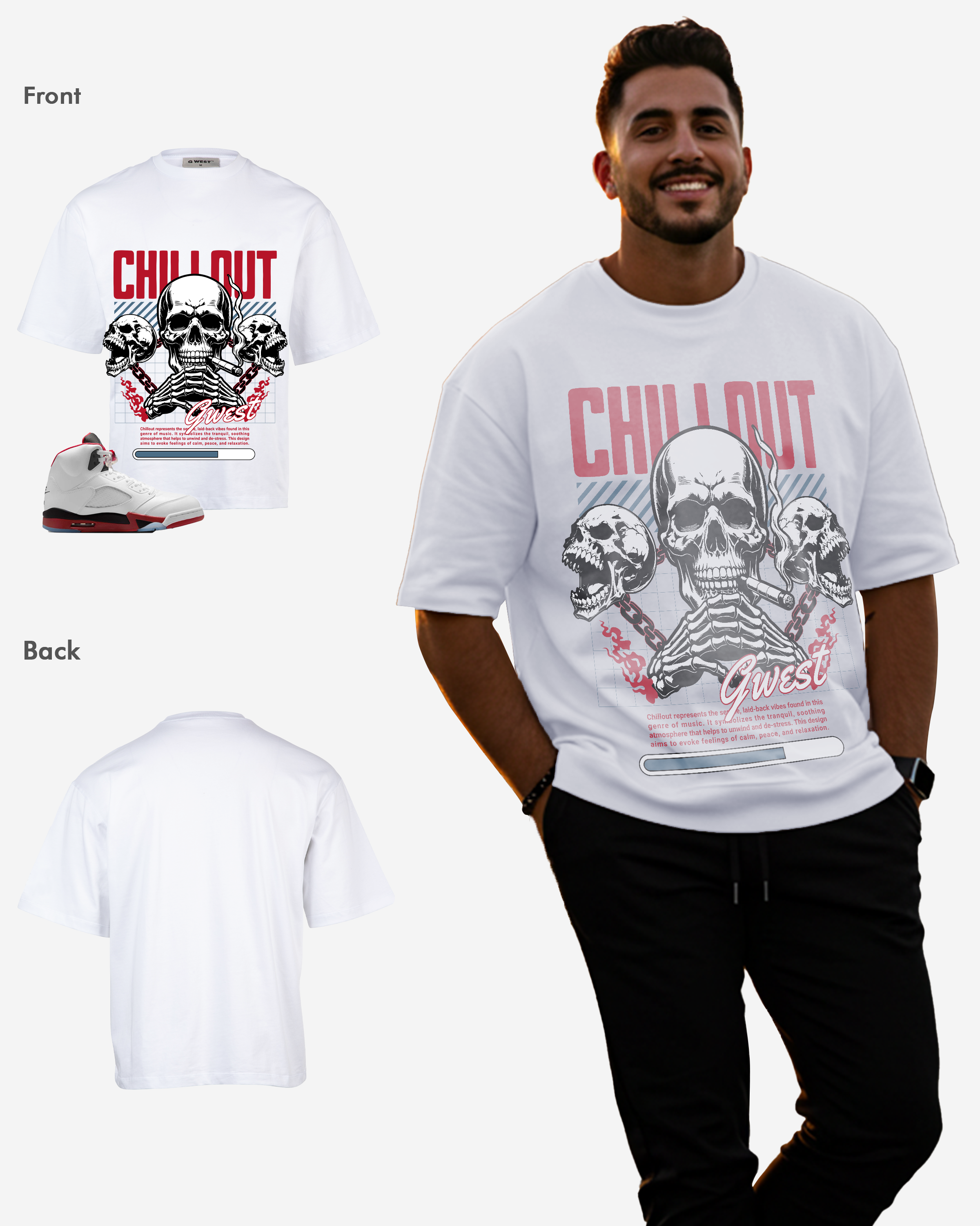 Chill Out Oversized T-Shirt