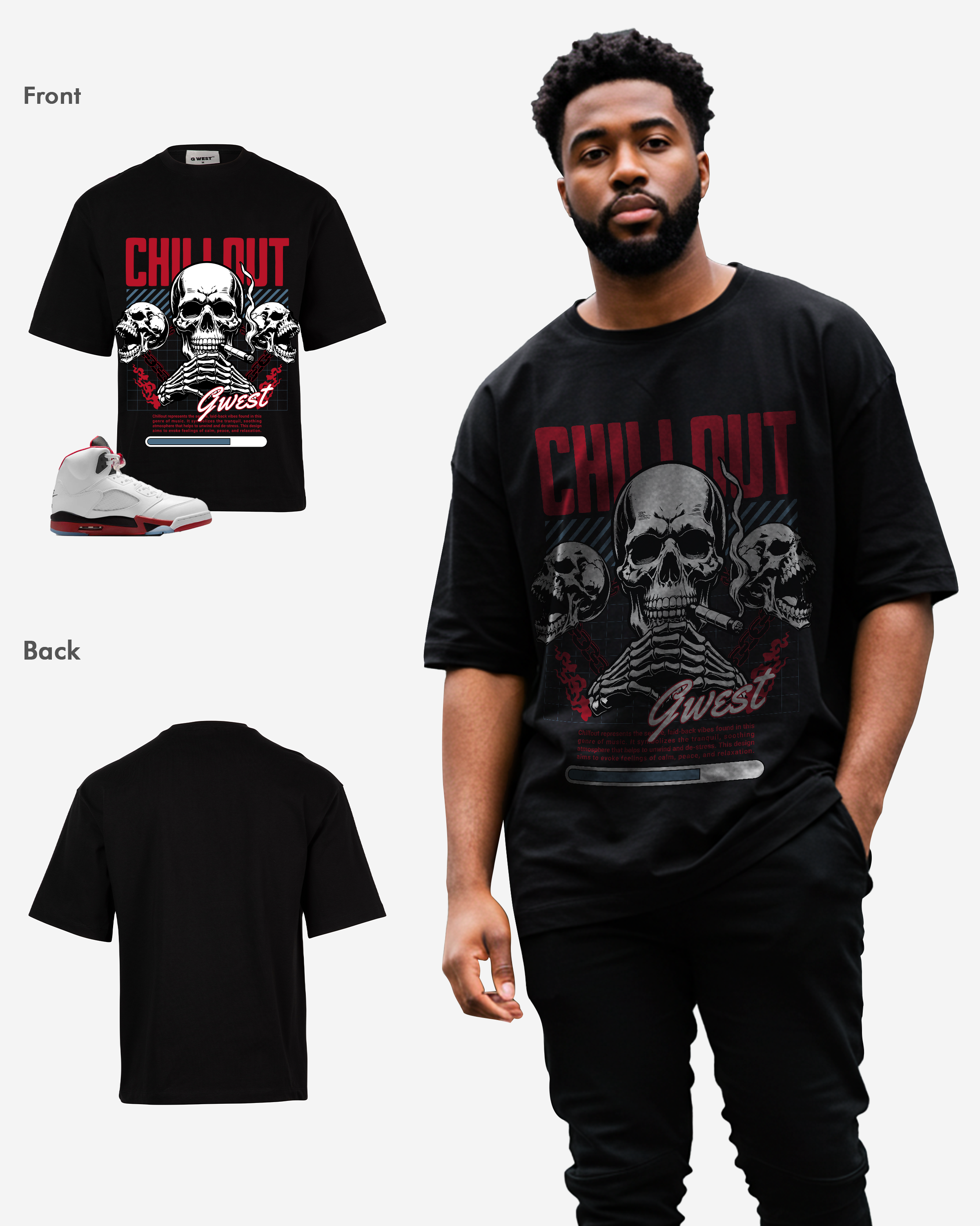 Chill Out Oversized T-Shirt