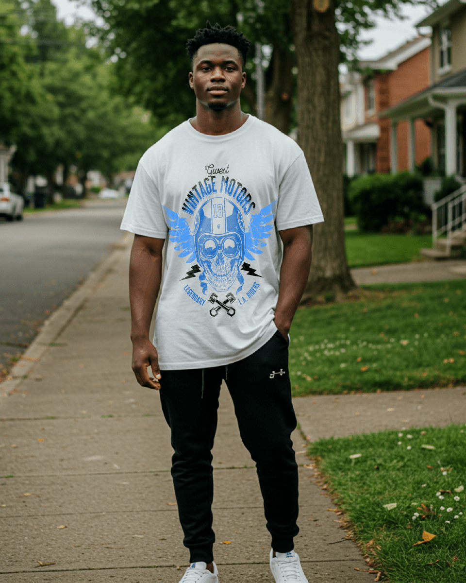 Vintage Motors Oversized T-Shirt - G West