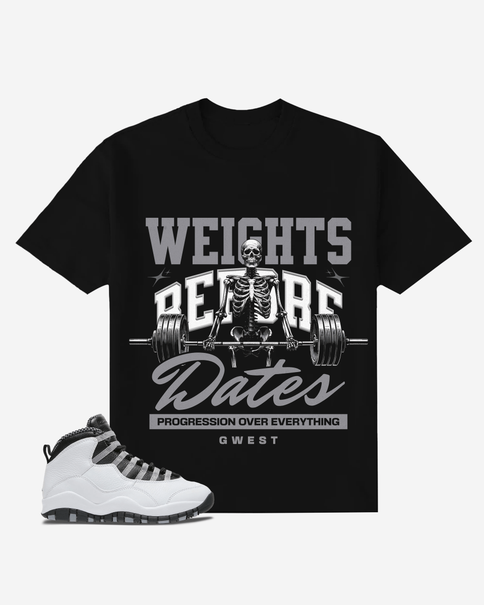 Weights Before Dates Oversized T-Shirt - G West