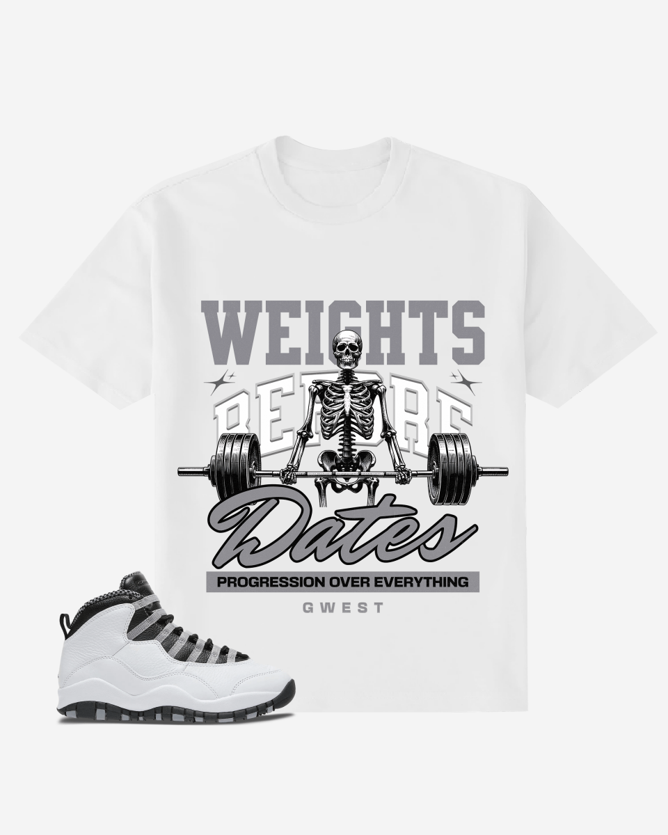 Weights Before Dates Oversized T-Shirt - G West