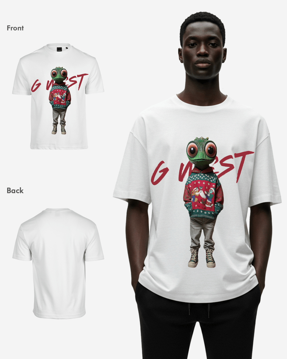 Yule Tide Tyrant Oversized T-Shirt - G West