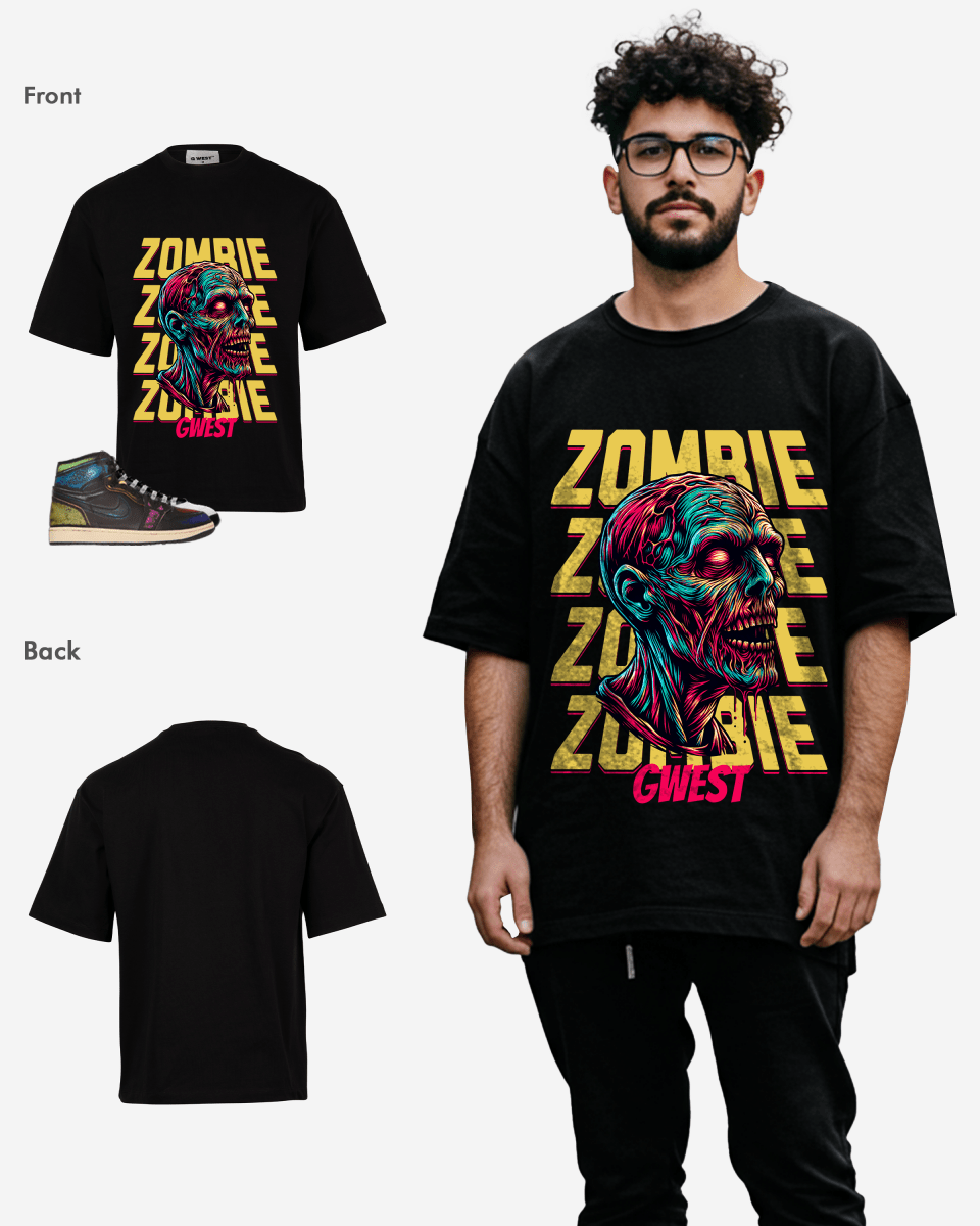 Zombie Apocalypse Oversized T-Shirt - G West