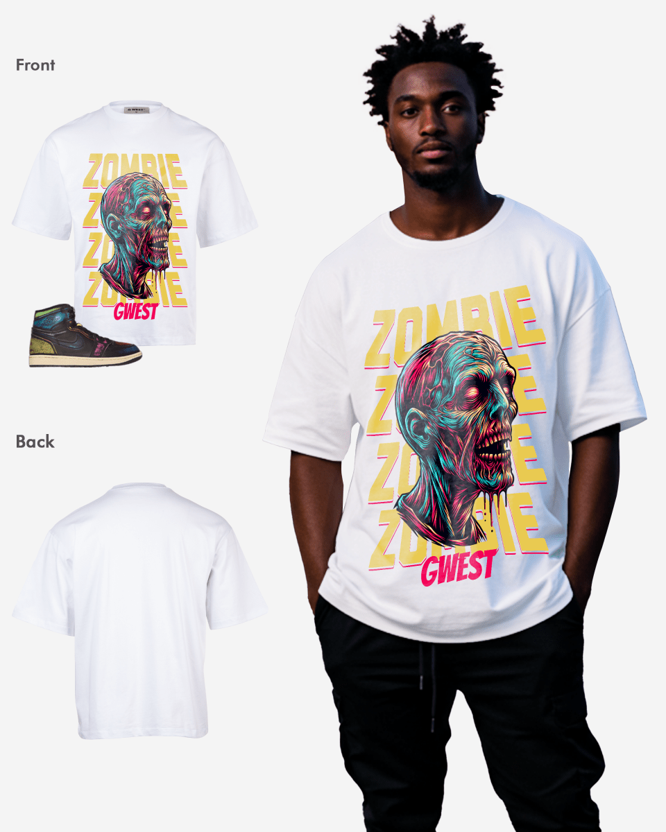 Zombie Apocalypse Oversized T-Shirt - G West