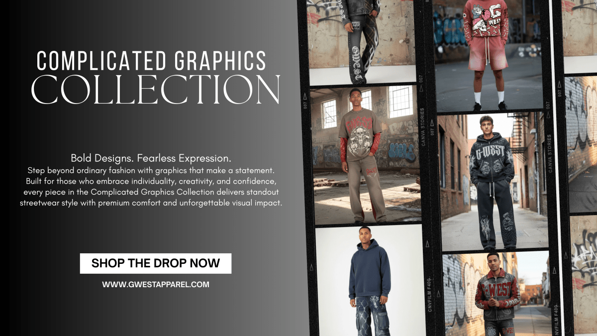Complicated Graphics Collection – Bold Streetwear Designs That Stand Out - G West