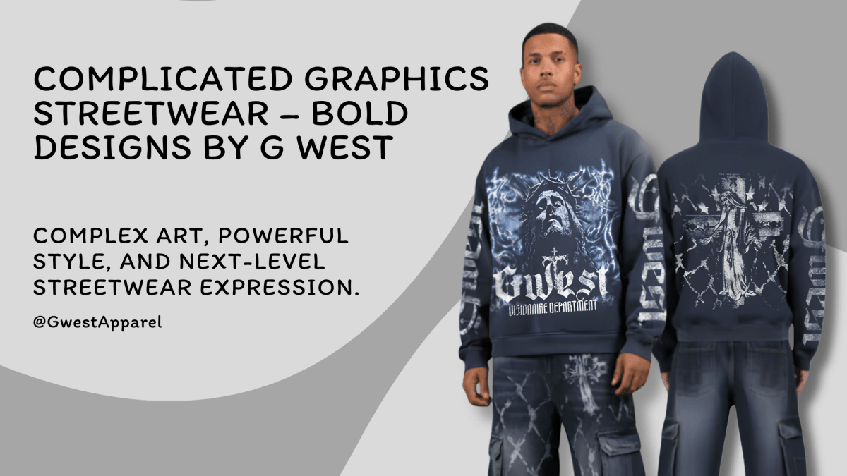Complicated Graphics Streetwear – Bold Designs by G West - G West