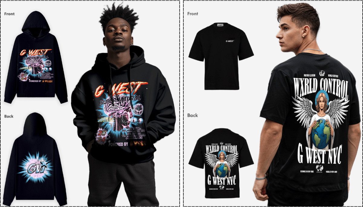 Explore Streetwear Aesthetic Styles for Men - G West