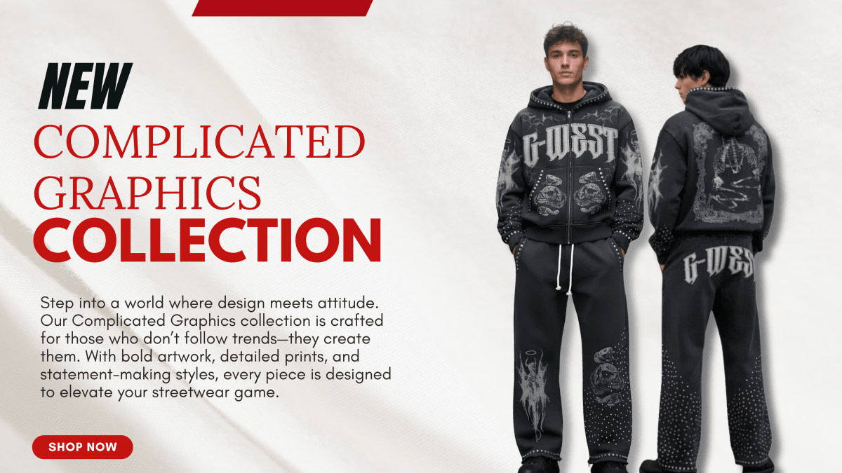 Express Your Style with Premium Complicated Graphics - G West