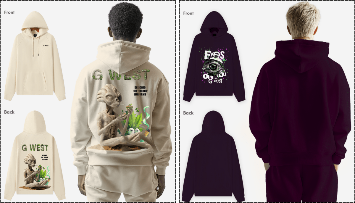 Graphic Hoodies: Casual Luxury & Urban Fashion Trends - G West