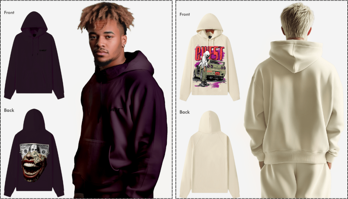 Graphic Hoodies: Explore Unique Designs & Sustainable Streetwear - G West